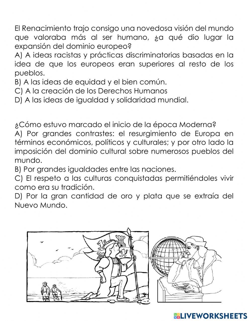 Actividad viajes de exploración