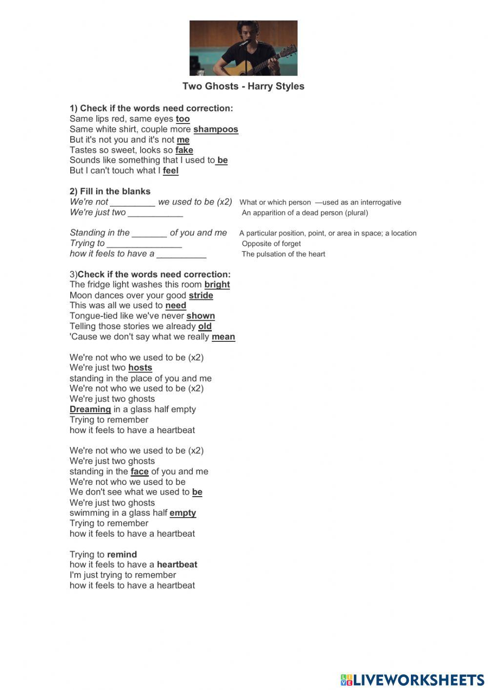 Two Ghosts by Harry Styles