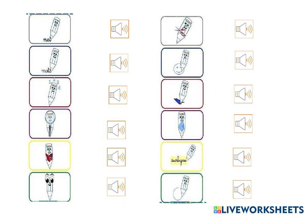 Consignas o instrucciones en español
