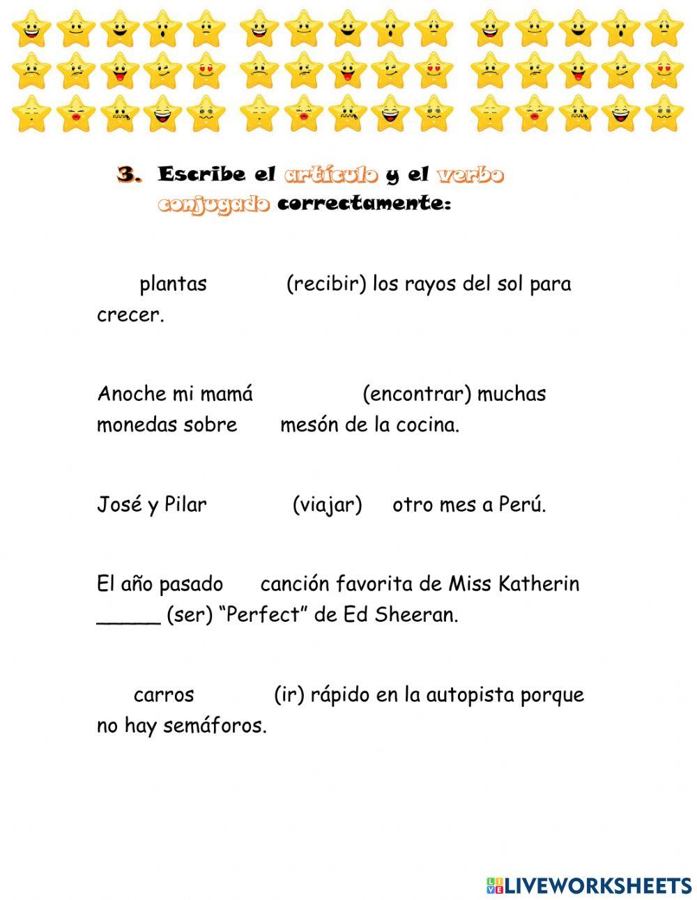 Lenguaje Grado Tercero