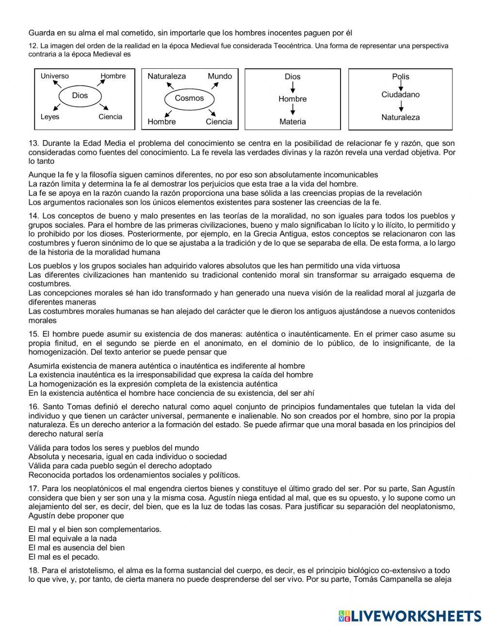 Historia de la filosofía medieval