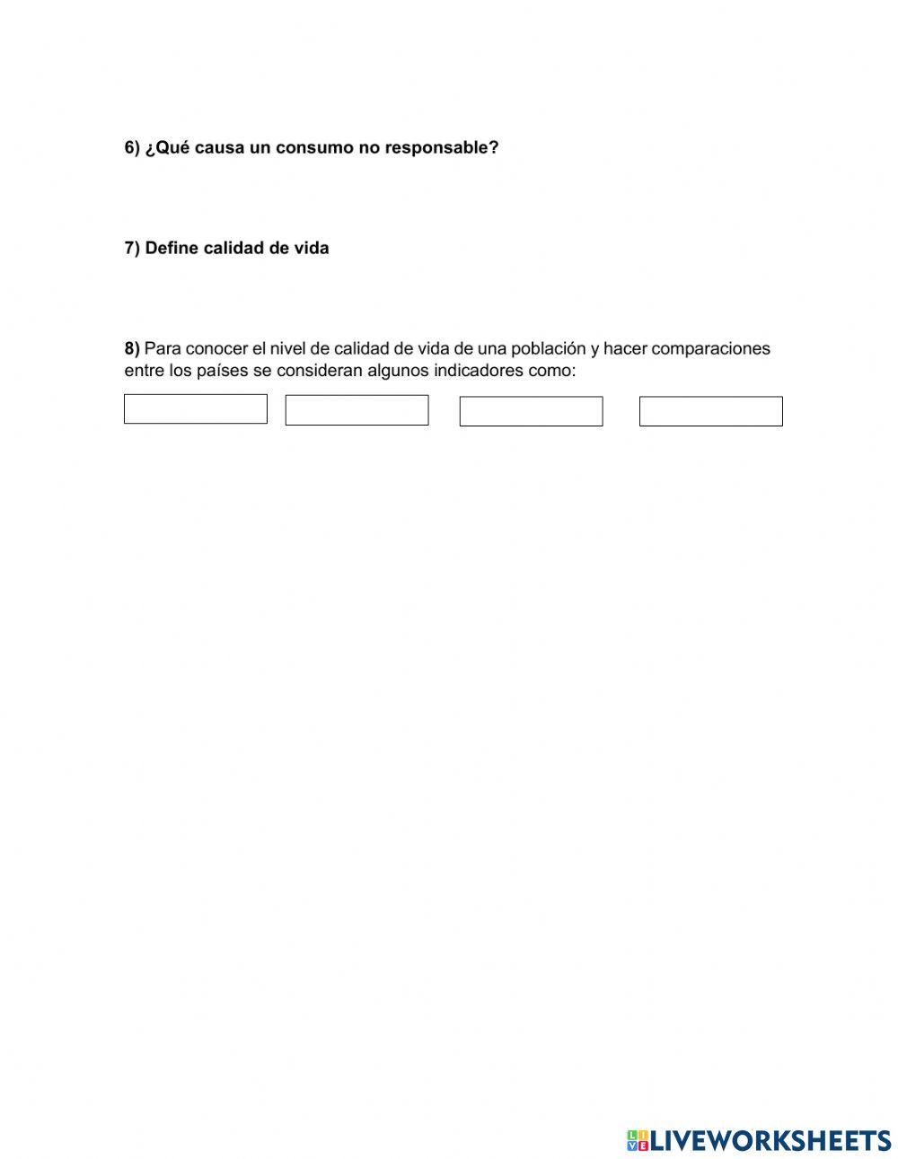 Evaluación geografía