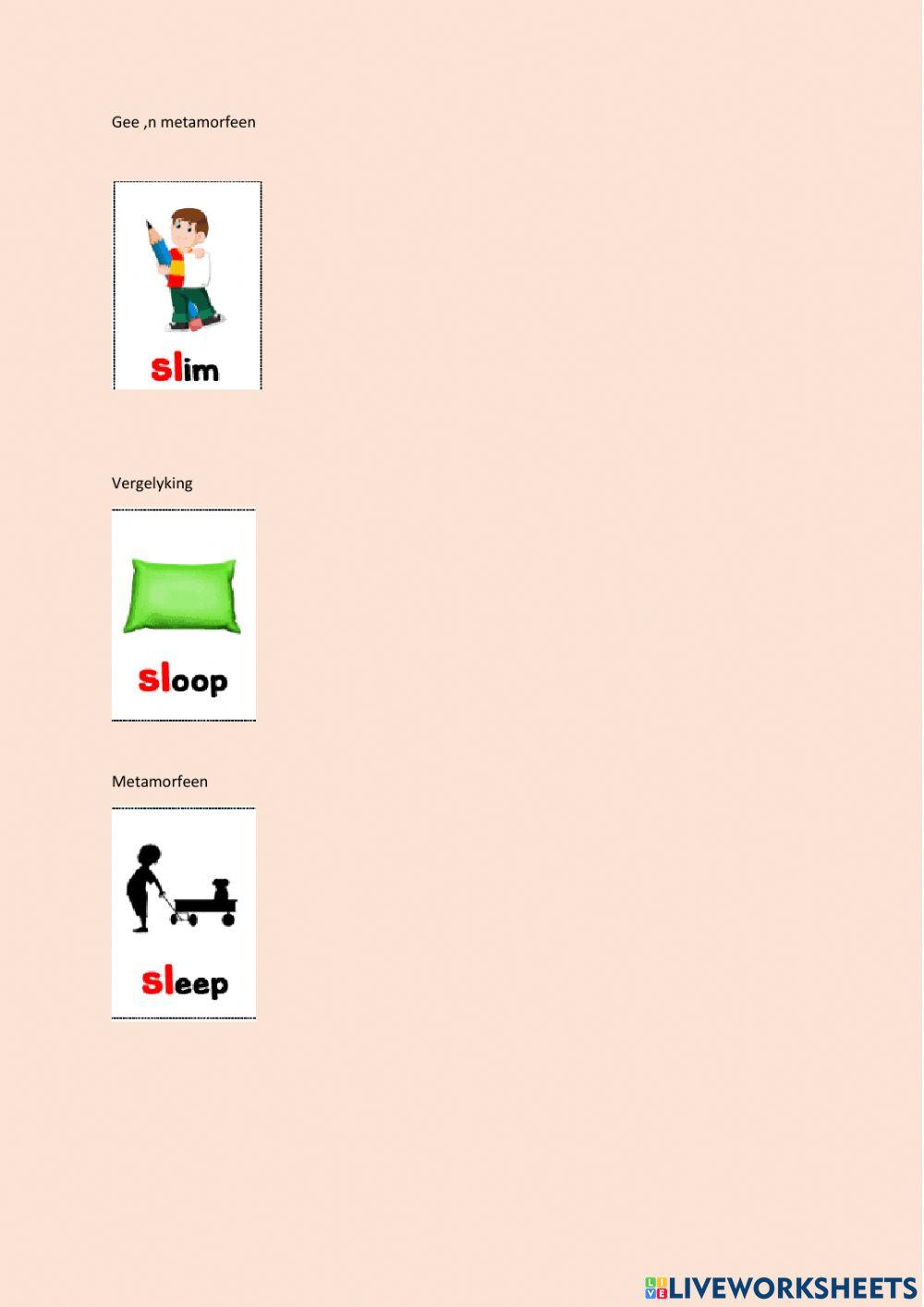 Woordsoorte hersiening