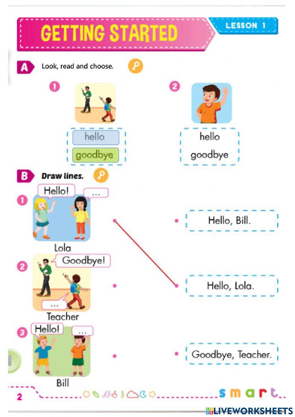 Smart Start - Grade 1 - Getting started