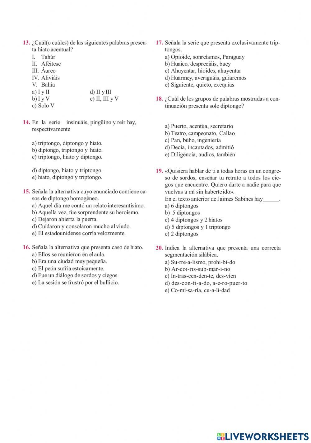 Concurrencia vocálica