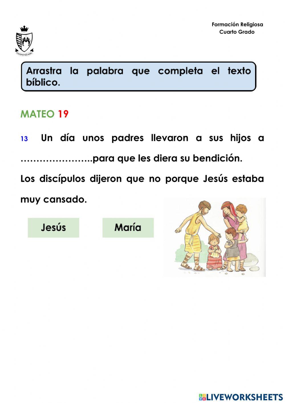 Jesús y los niños