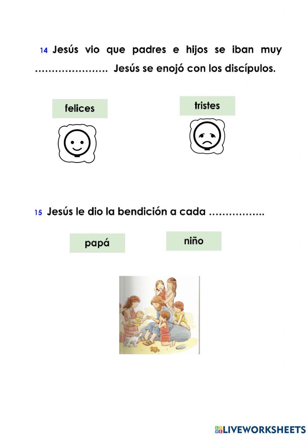 Jesús y los niños
