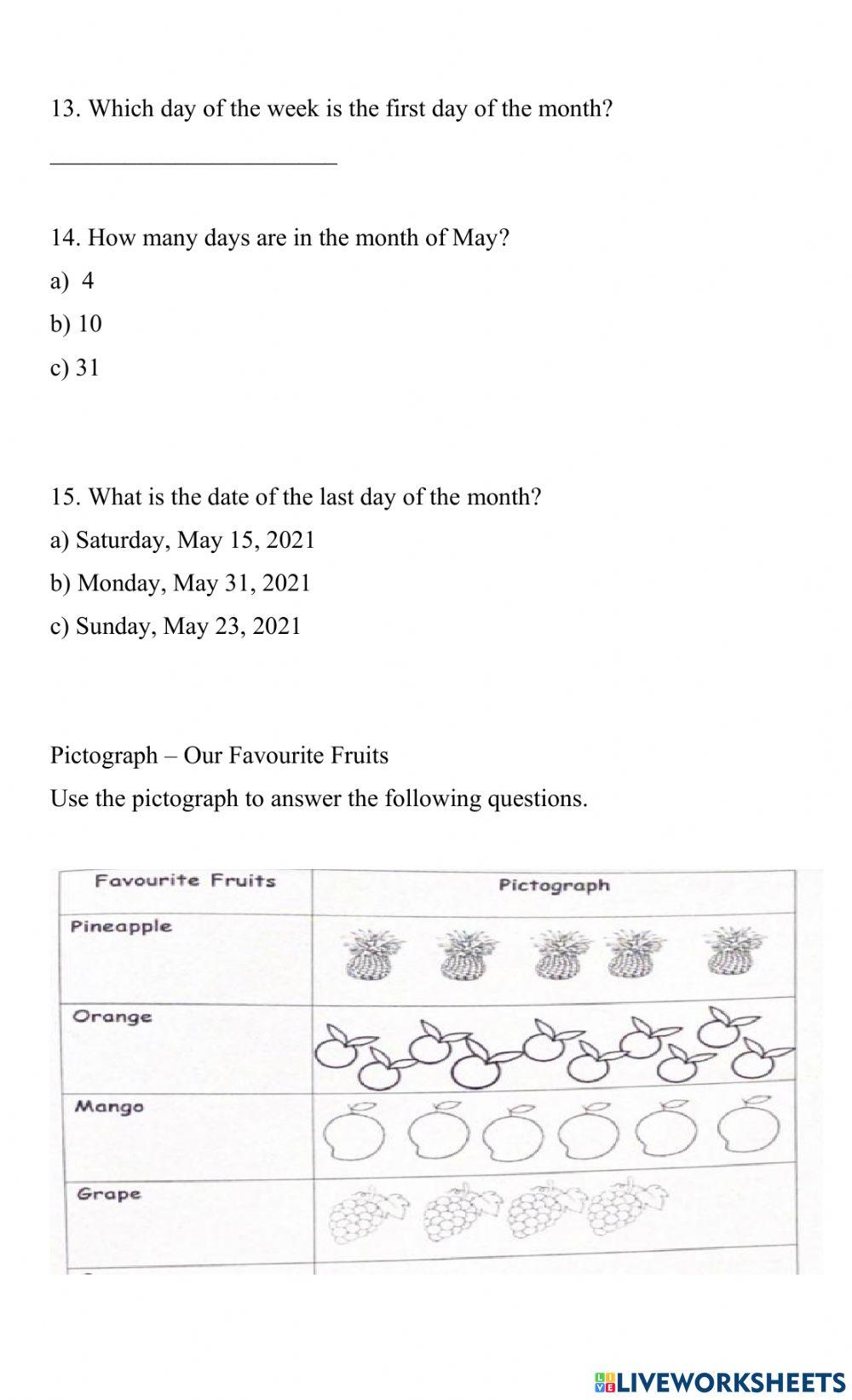 Reading & Comprehension