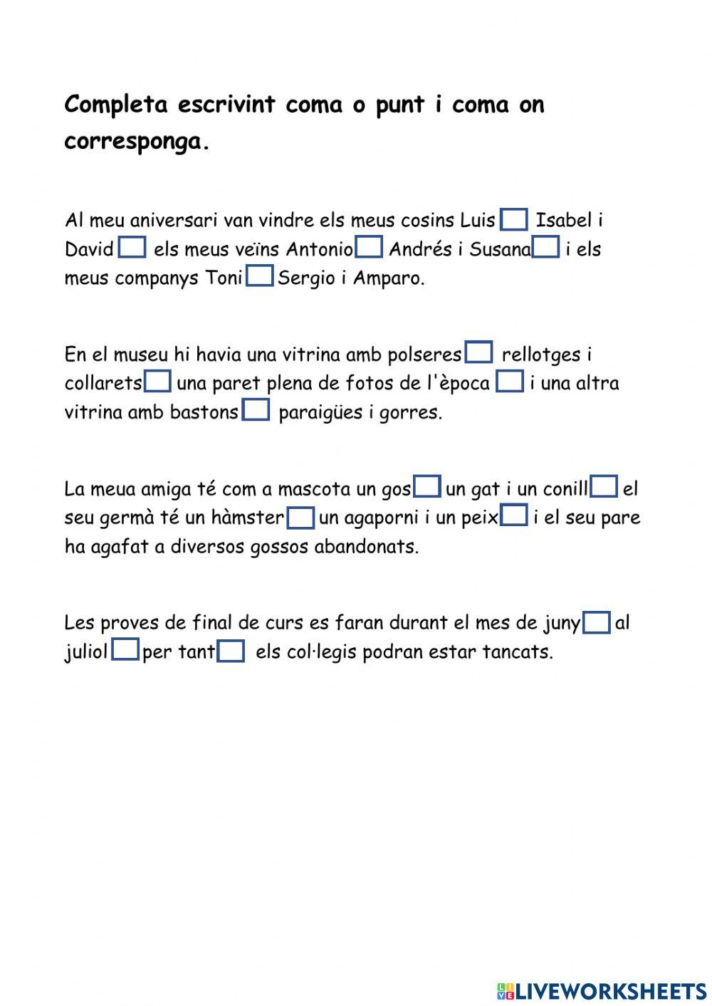 Signes de puntuació