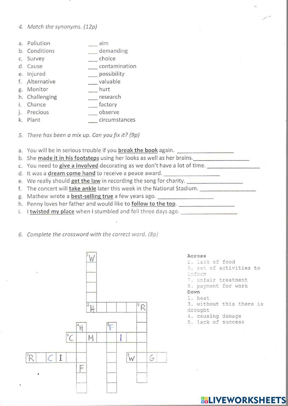 Prime time pre inter TEST 5