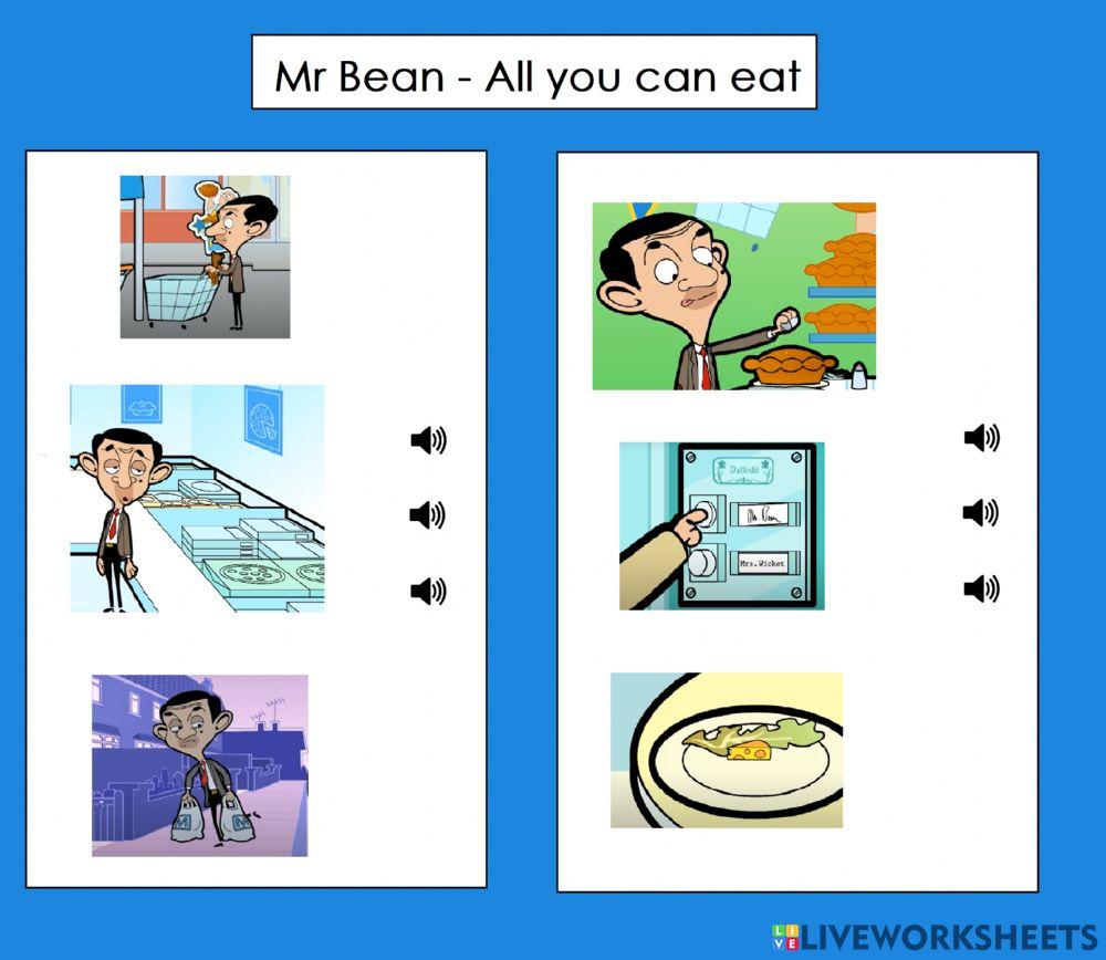 Mr Bean - All you can eat