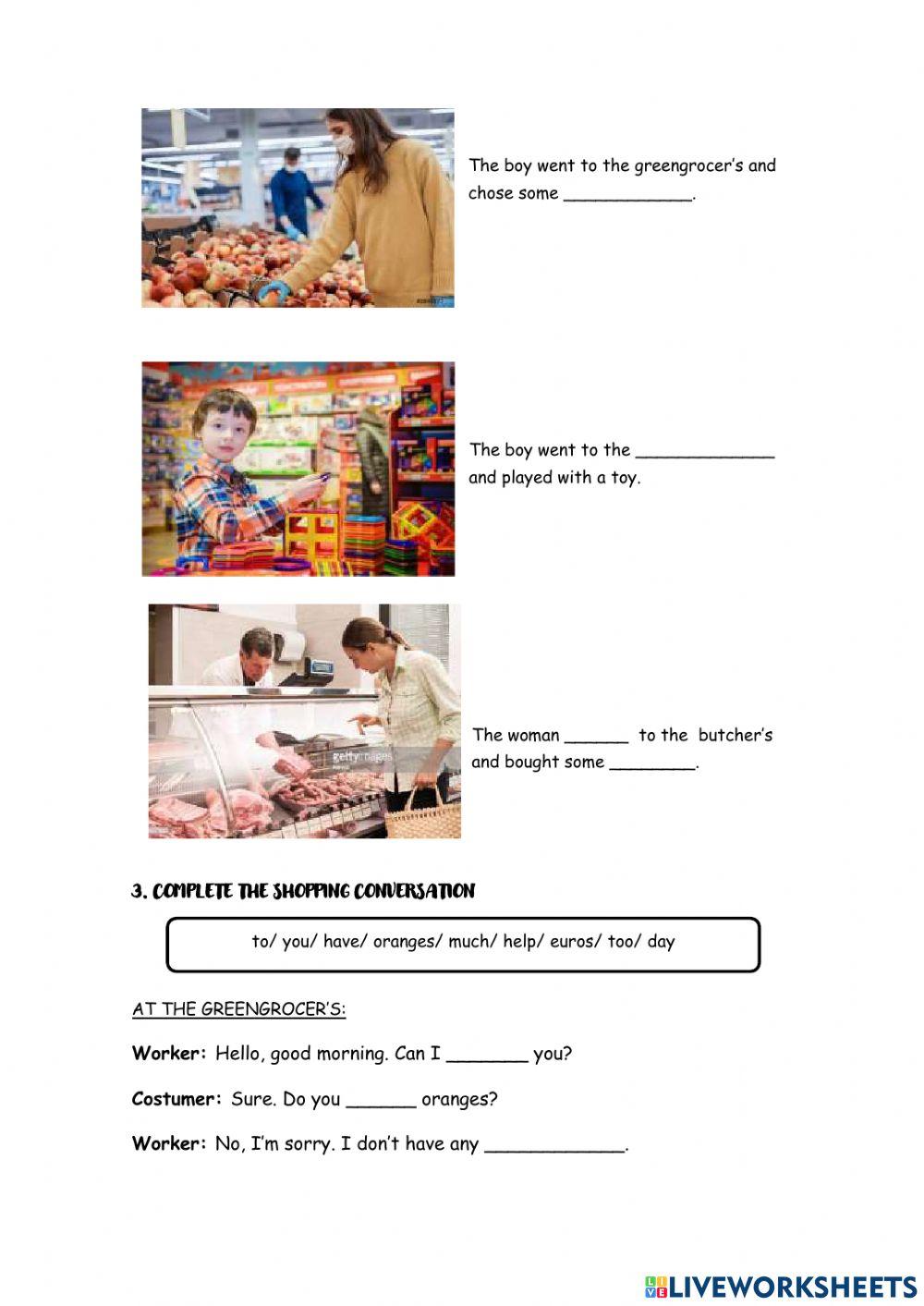 English exam (6th-B)