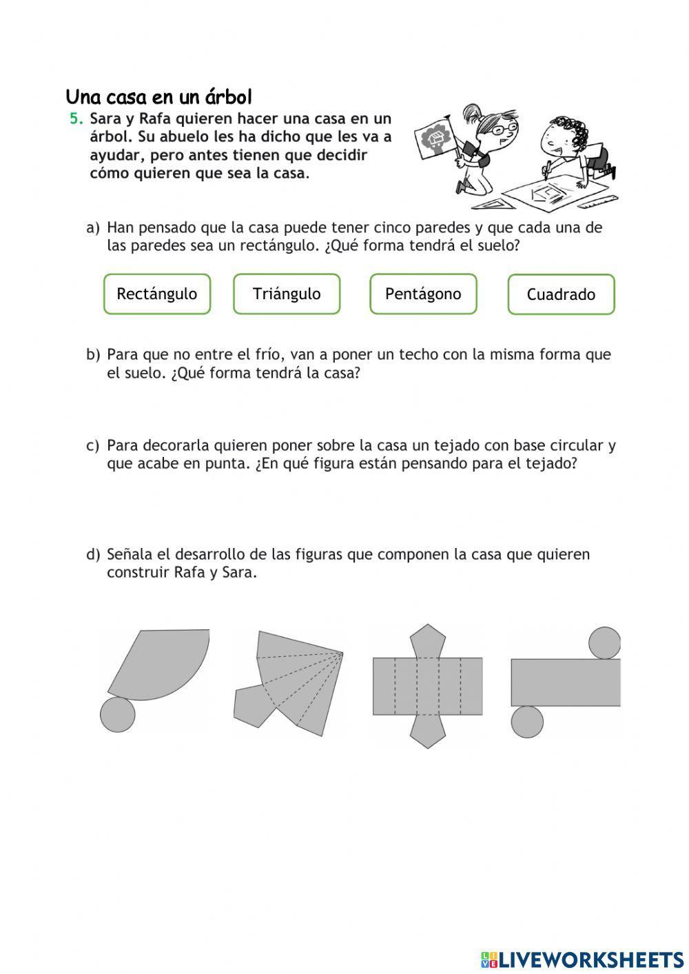 Repasa y Comprueba lo aprendido Tema 12 Mates 4º