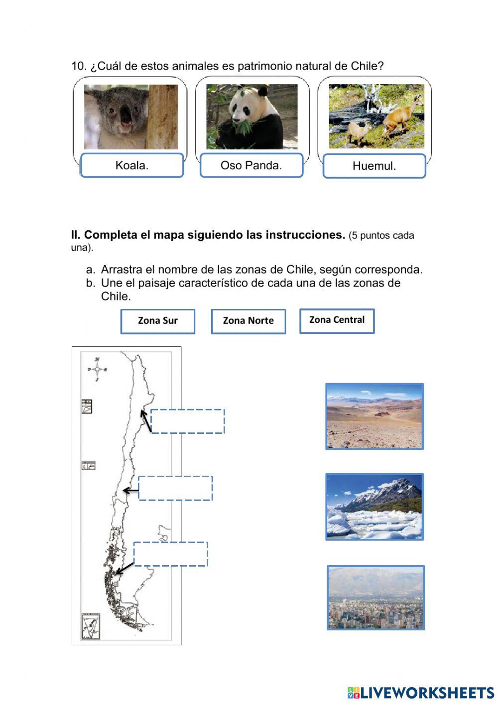 Evaluación Ciencias Sociales Unidad 2