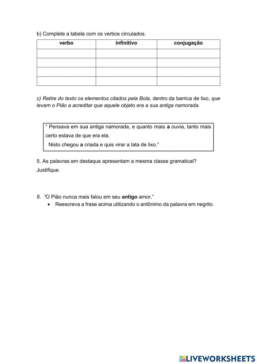 AV1 de Redação- 2º período