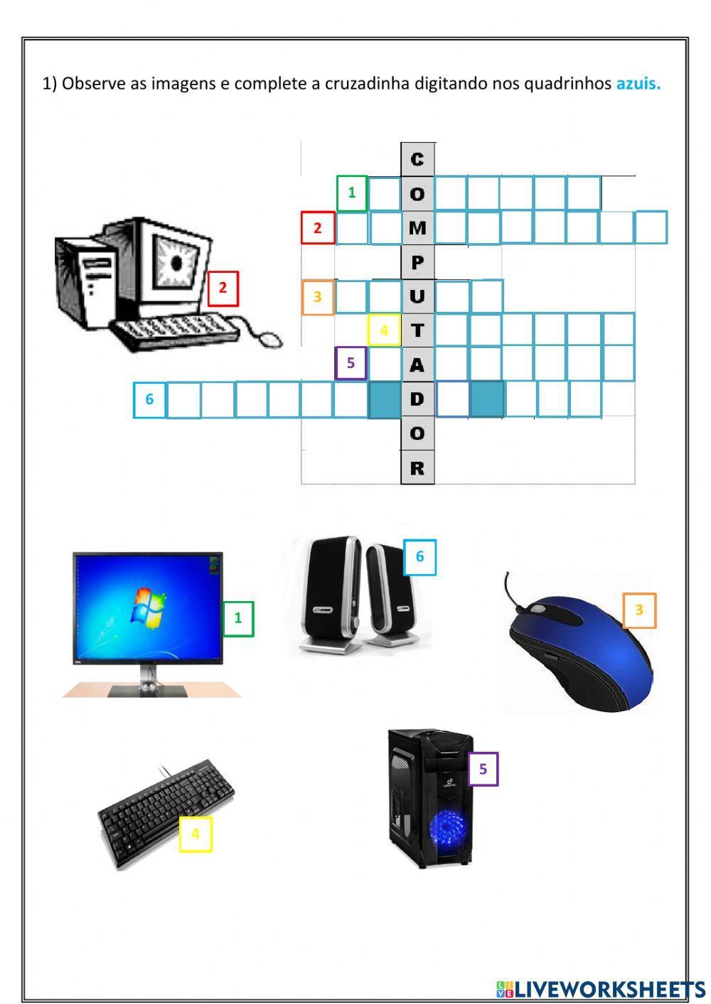 As partes do computador