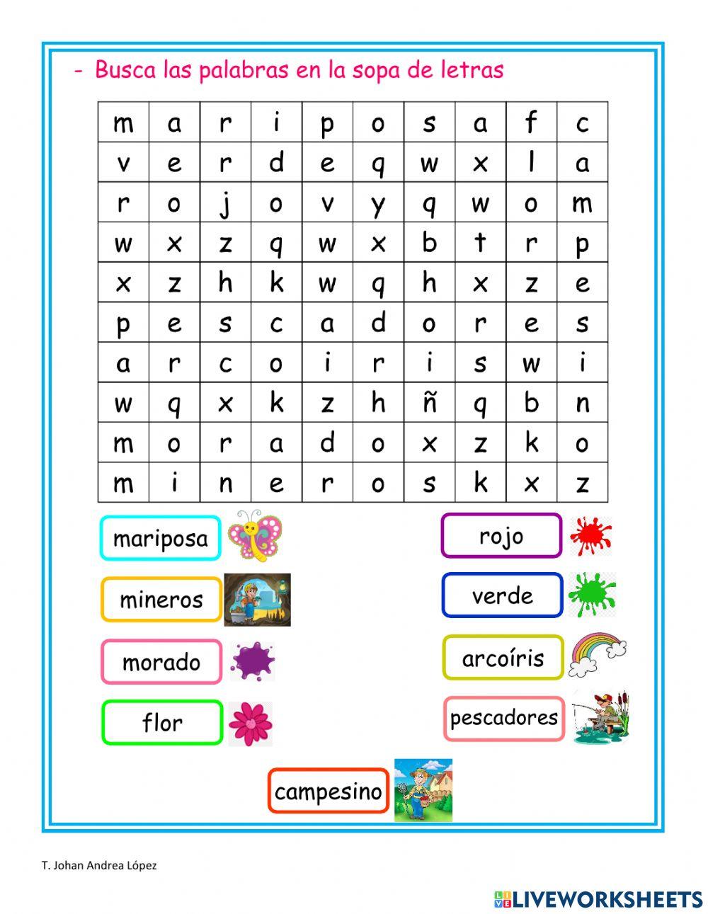 Comprensión lectora - Adivina ¿Quién soy?