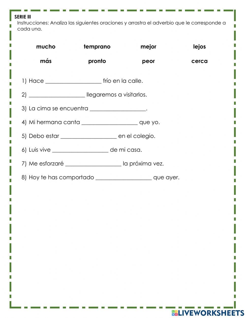 Evaluación - Comunicación y lenguaje - 1
