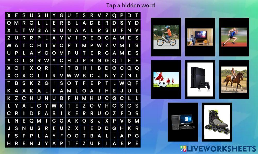 Free time activities