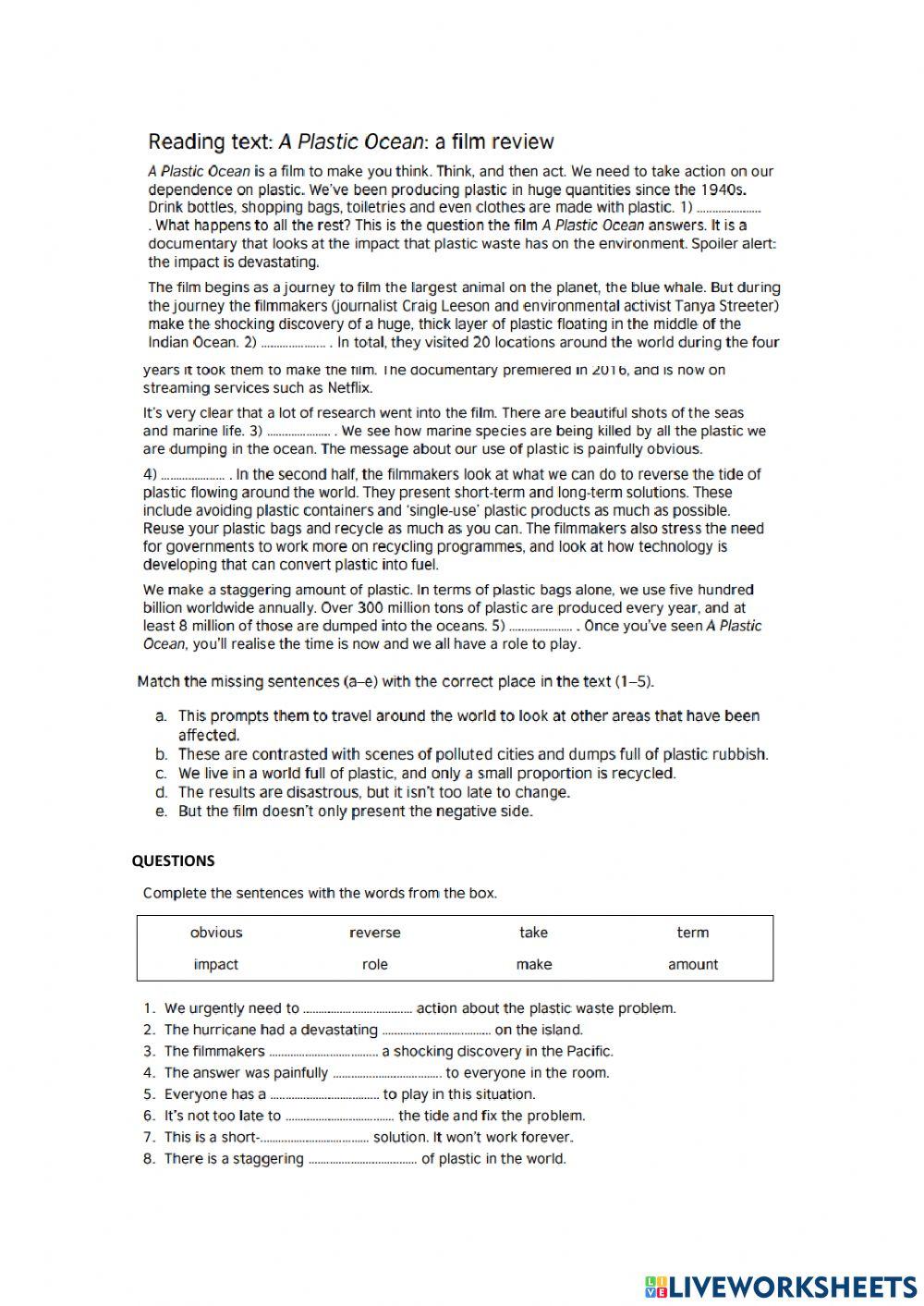Reading 1Advanced metropolis