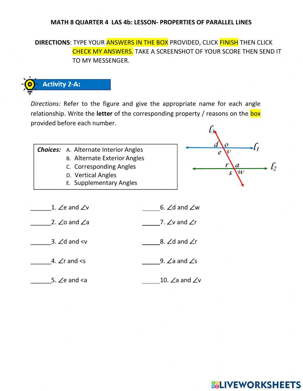 Properties of Parallel Lines interactive worksheet | Live Worksheets properties-of-parallel-lines-interactive-worksheet-live-worksheets