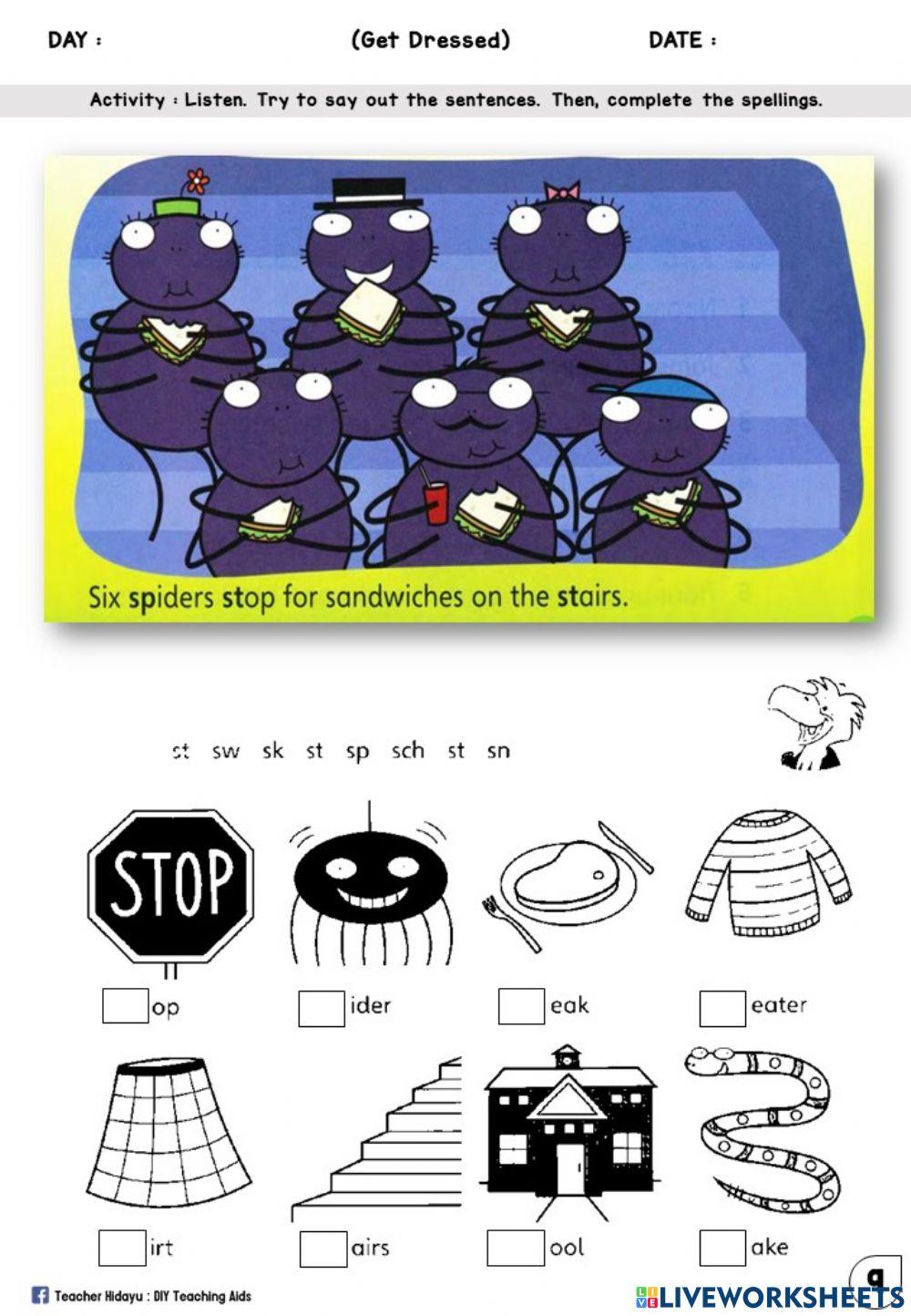 Get Dressed Year 2 (Phonics)