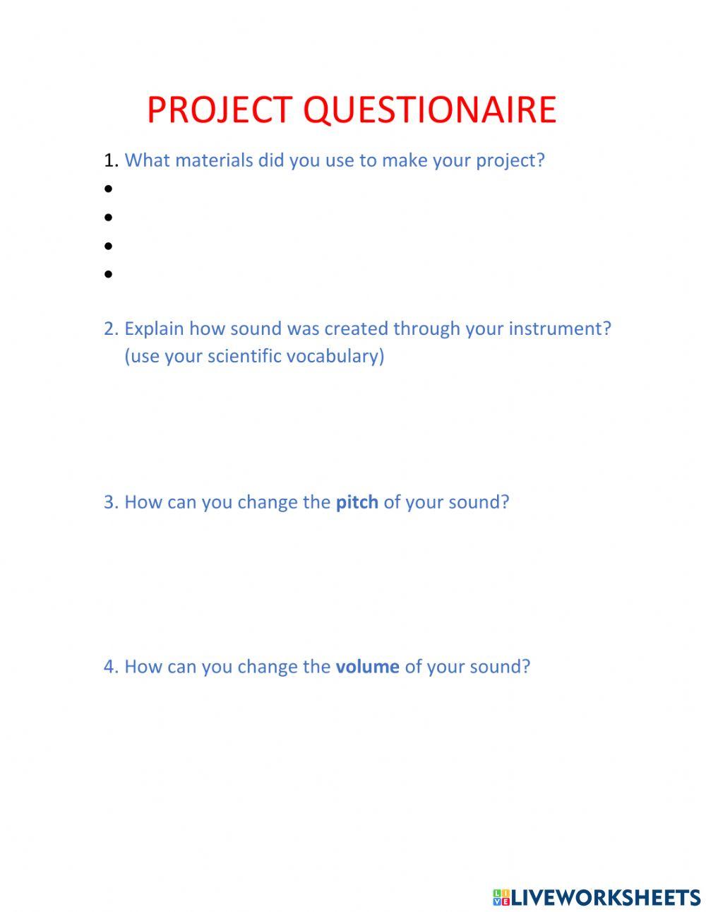 DIS Science Term 3 Project. Sound