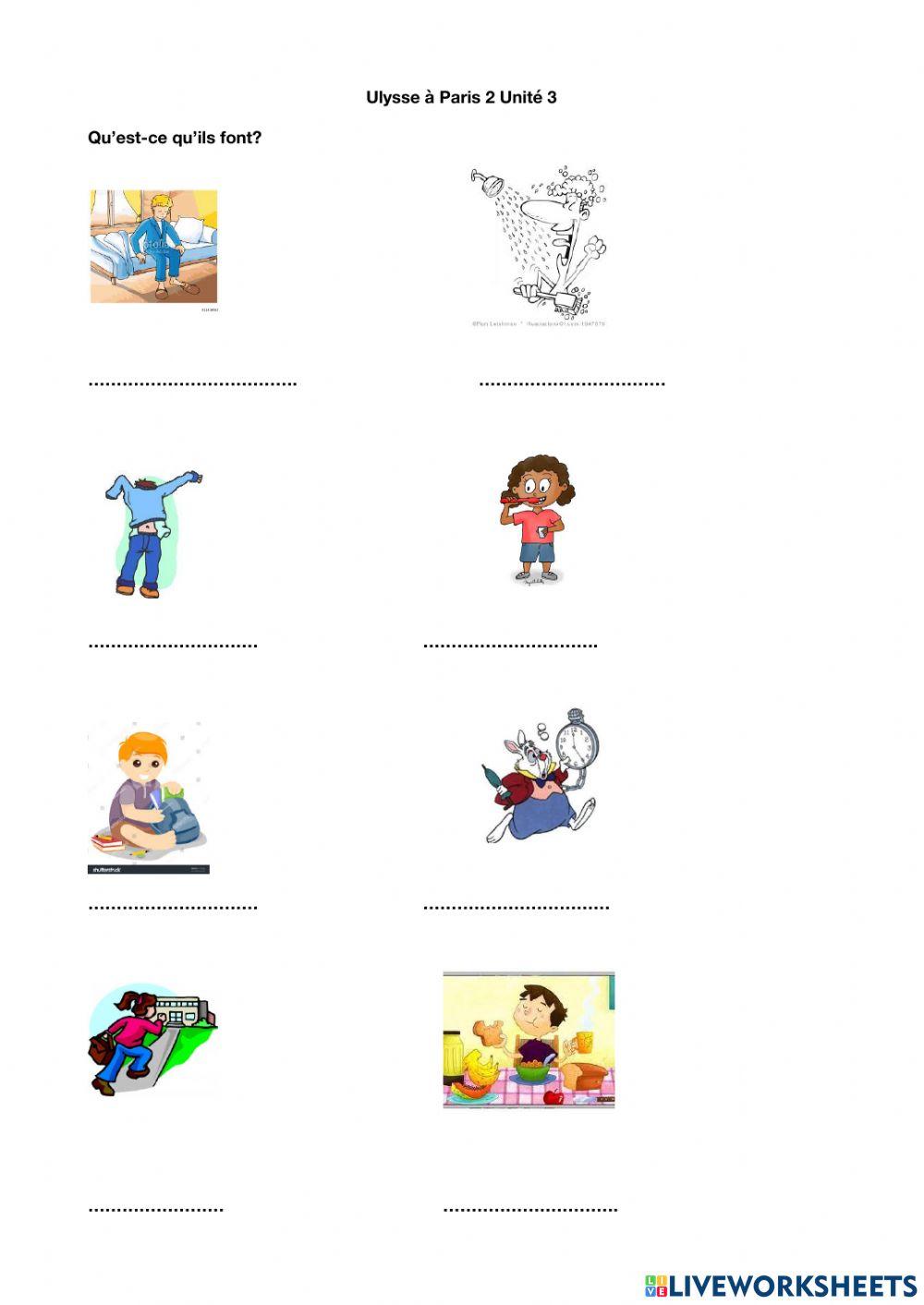 Ulysse à Paris 2 unité 3