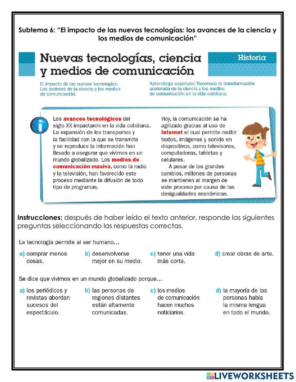 Bloque 5: México al final del siglo XX y los albores de XXI