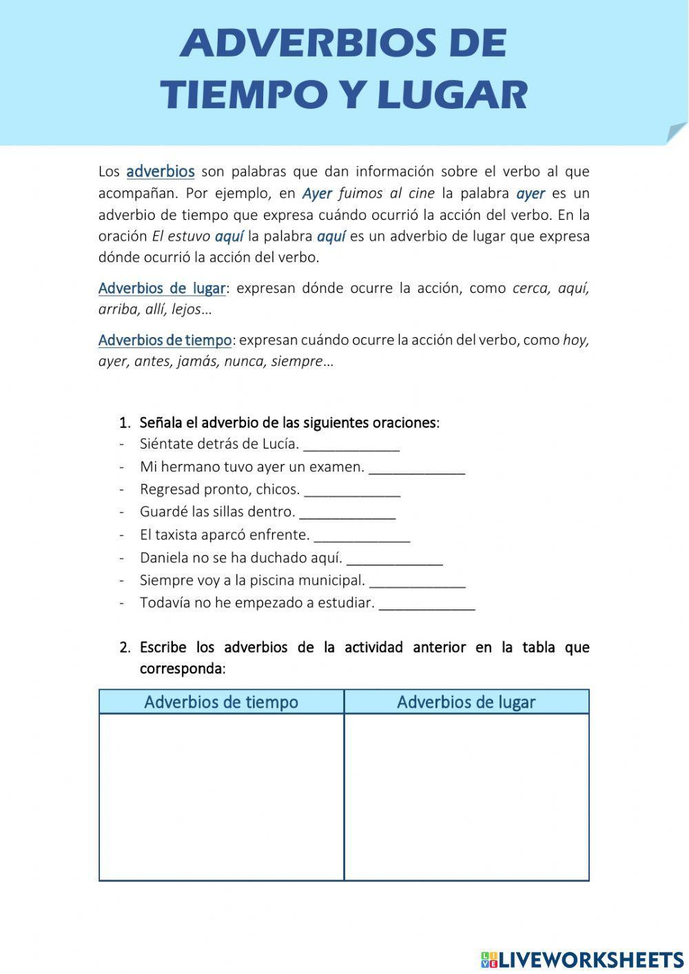 Adverbios, preposiciones, conjunciones, interjecciones, siglas y abreviaciones