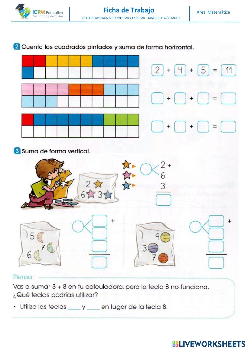 Sumas con tres cifras