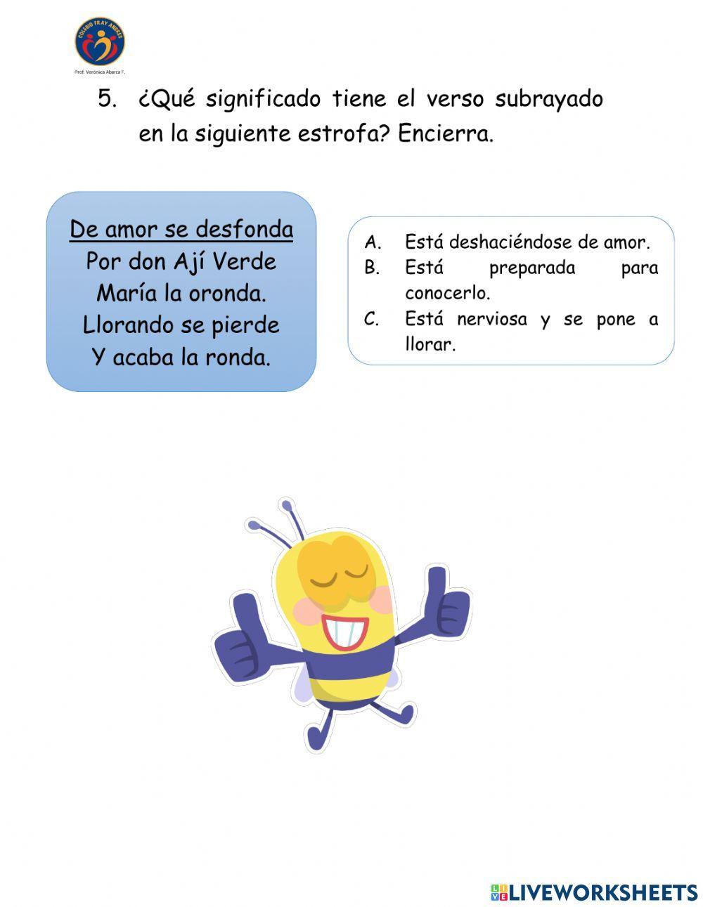 Ficha de aprendizaje -El poema 2- Ficha de aprendizaje -El poema 2-