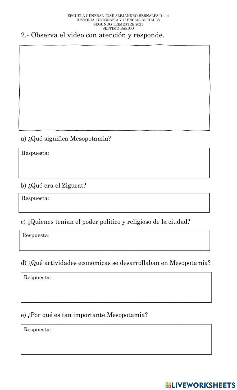 Guía Egipto y Mesopotamia