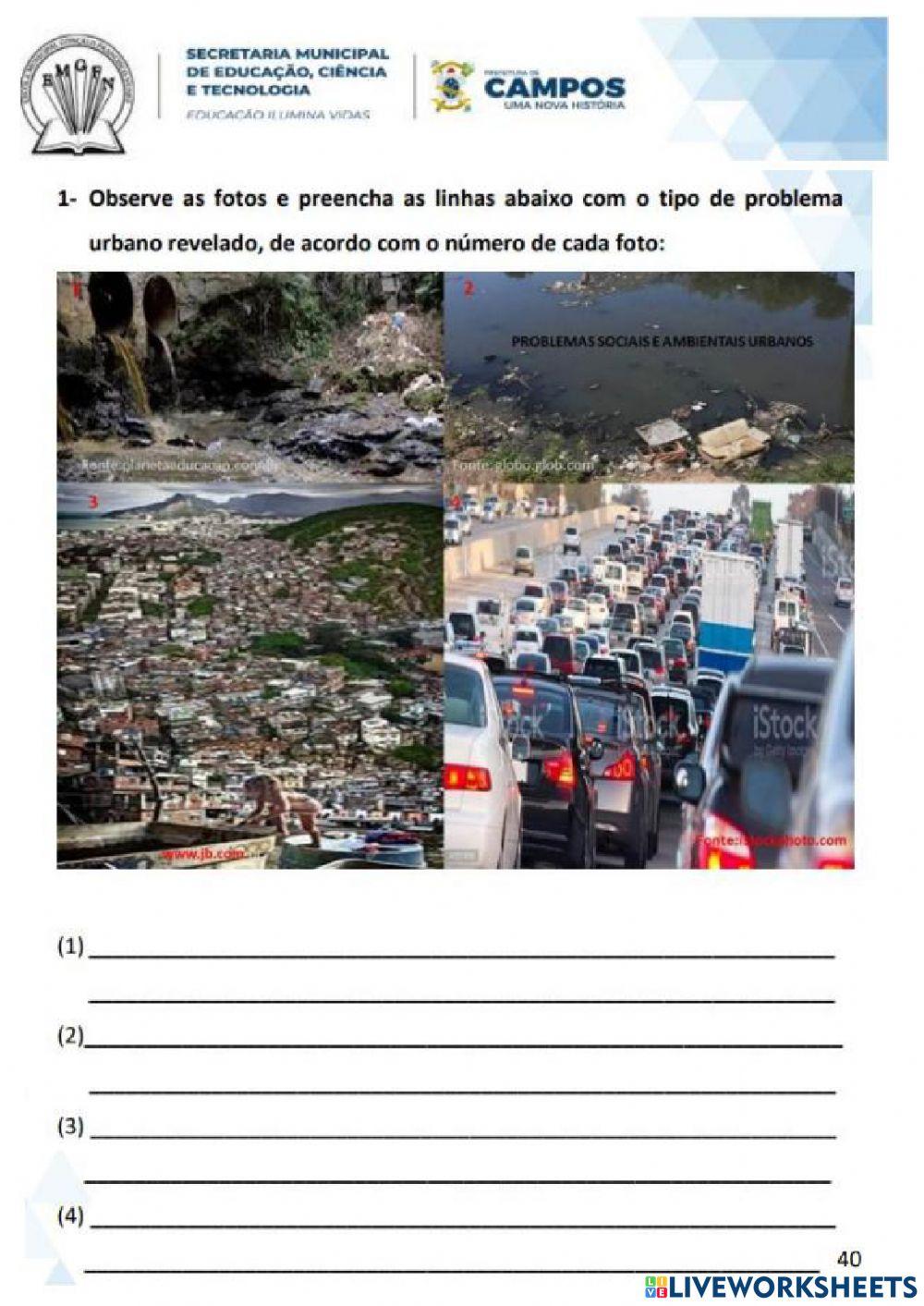 Mudanças na paisagem urbana