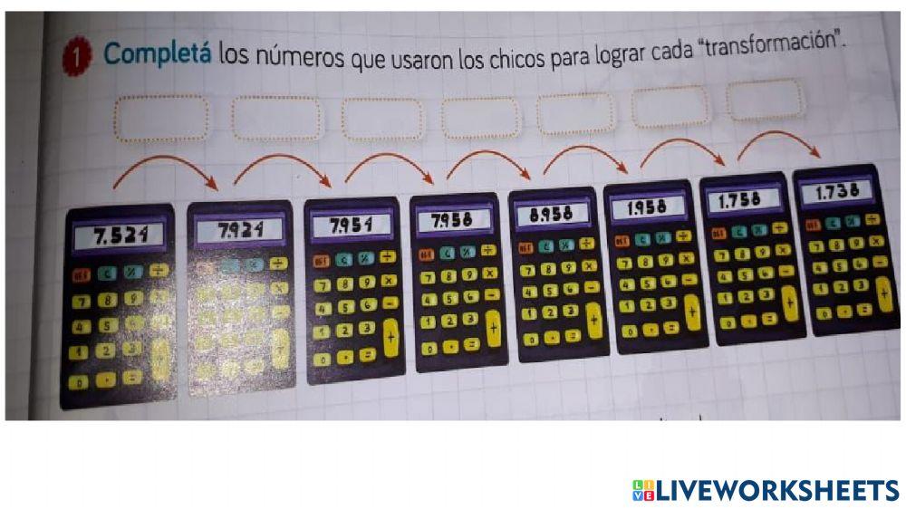 Transformando números