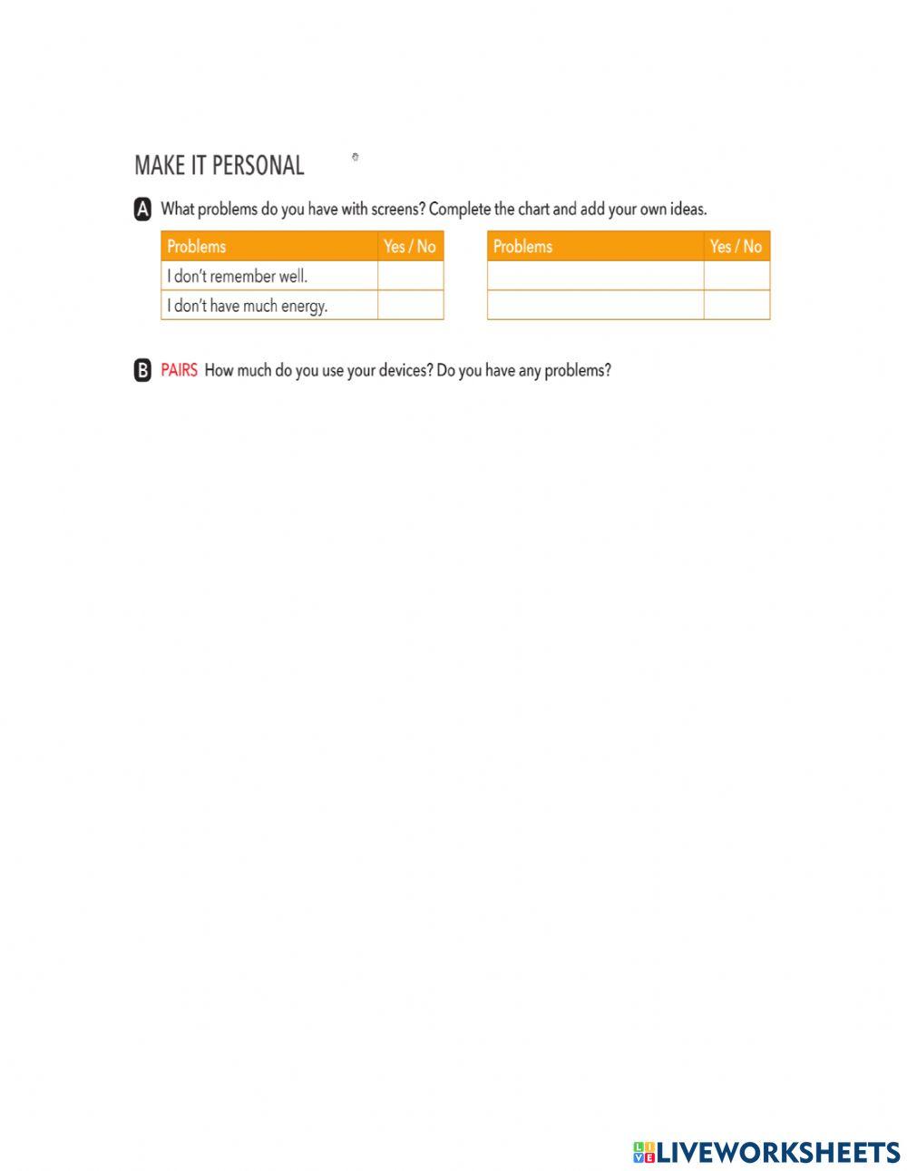 Reading - Tied to Our Devices