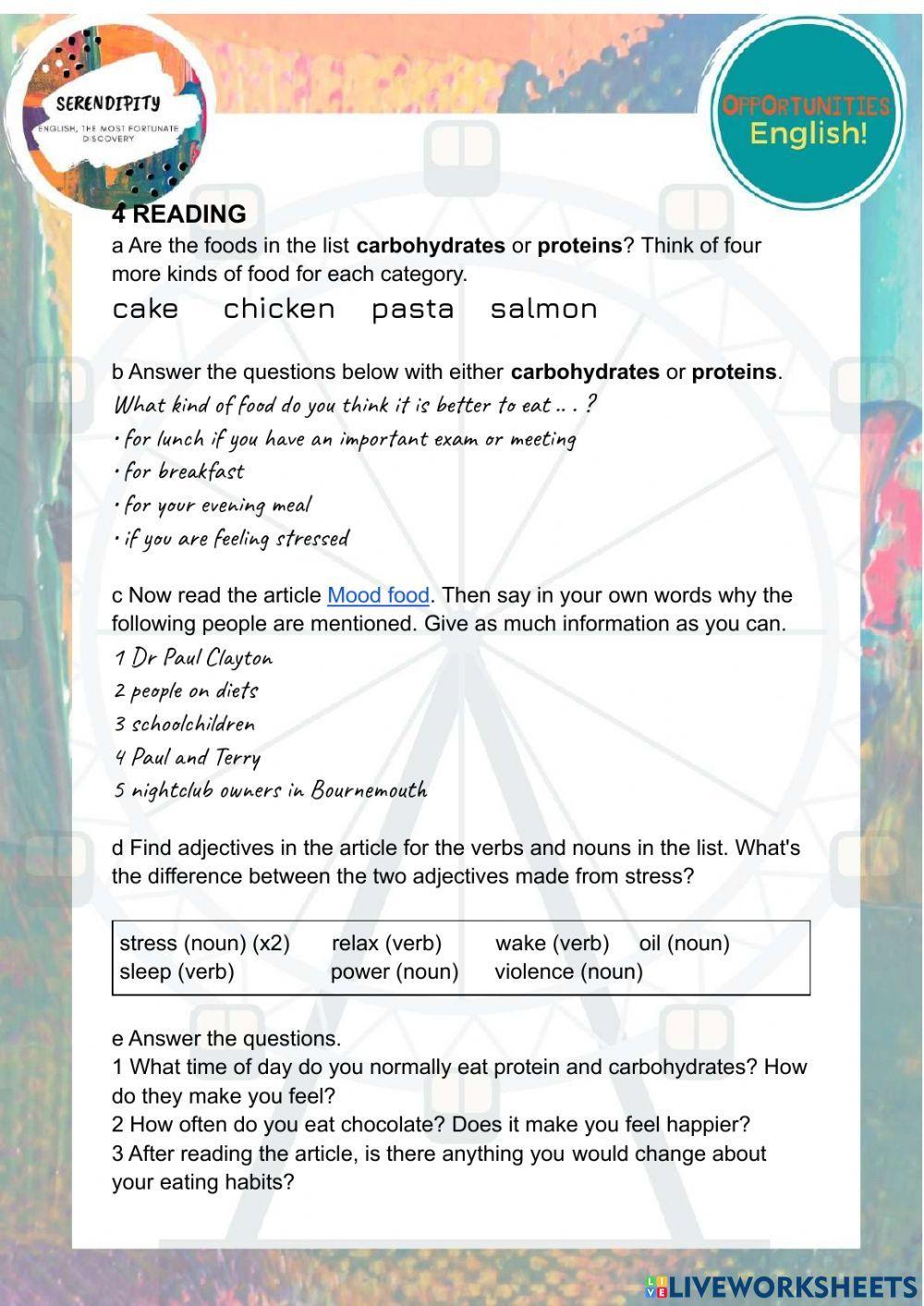 Unit 1A, intermediate (part 1)