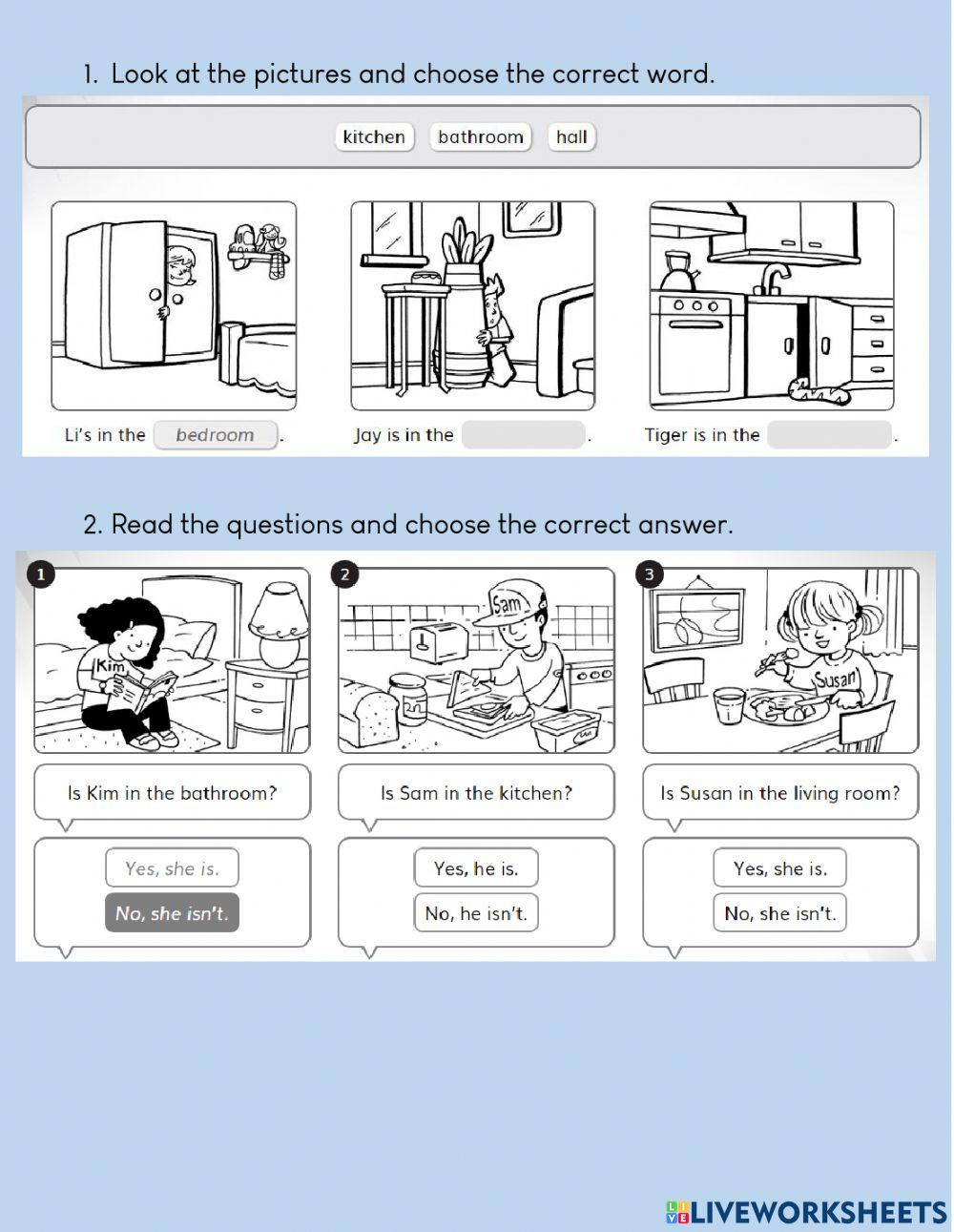 Tiger 2 unit 1 Review