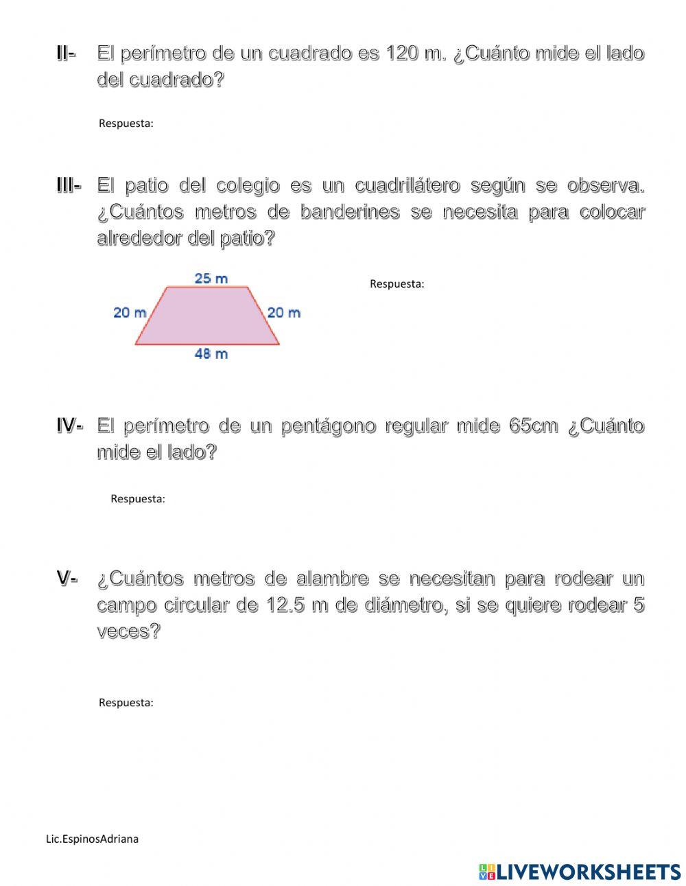 Consolidación perímetros