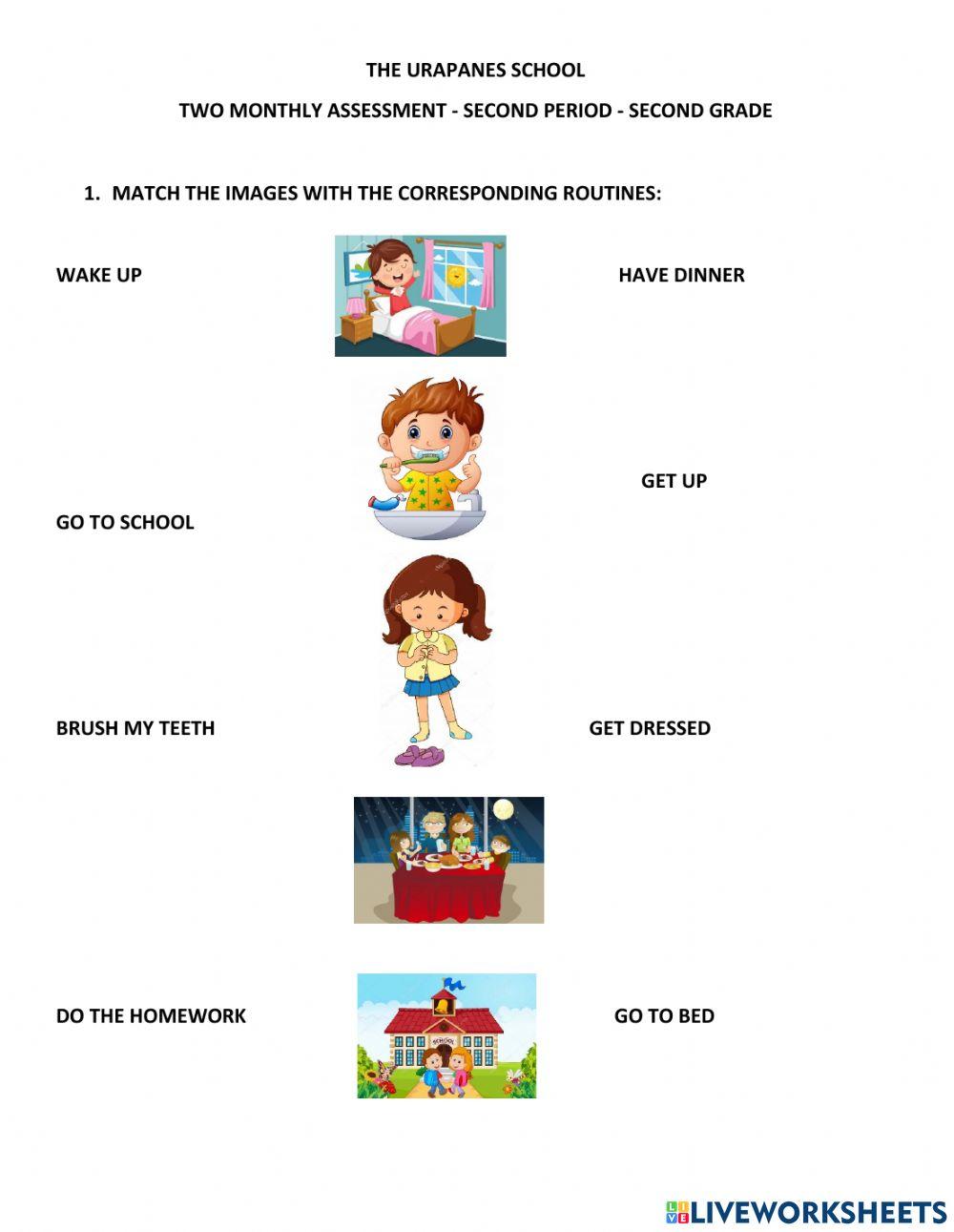 Pdf online exercise Was were Live Worksheets