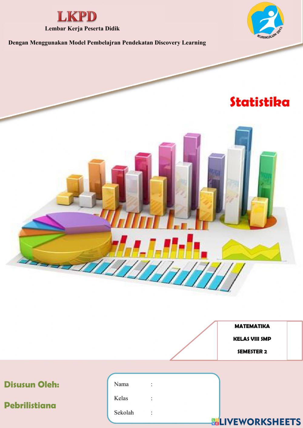 Lkpd statistika online worksheet | Live Worksheets
