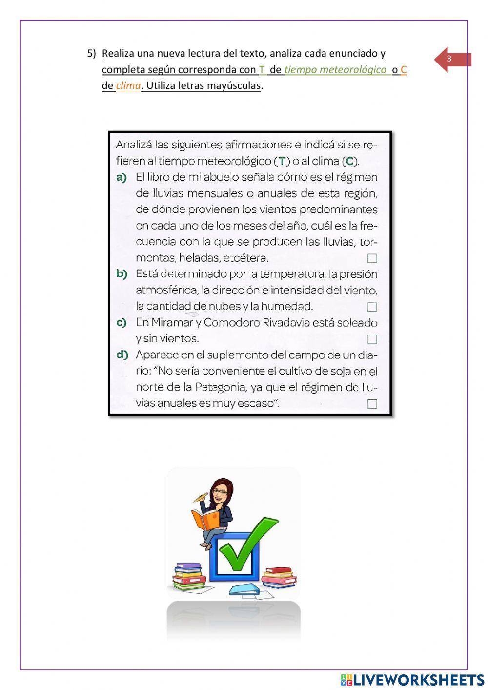 Tiempo meteorológico y clima