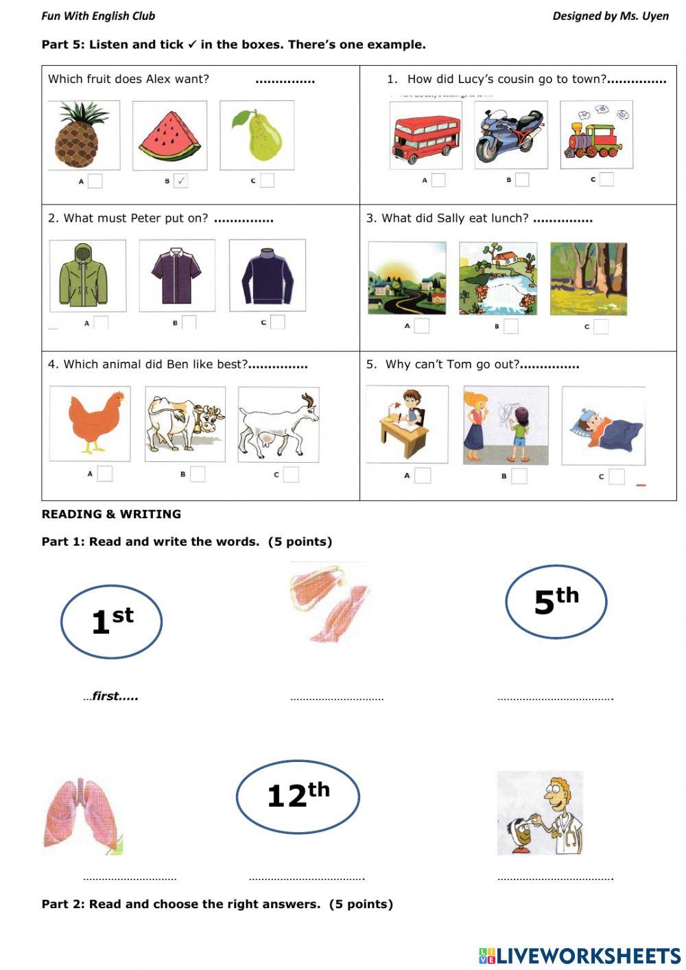 Kb4- Progress Test 2 - edited