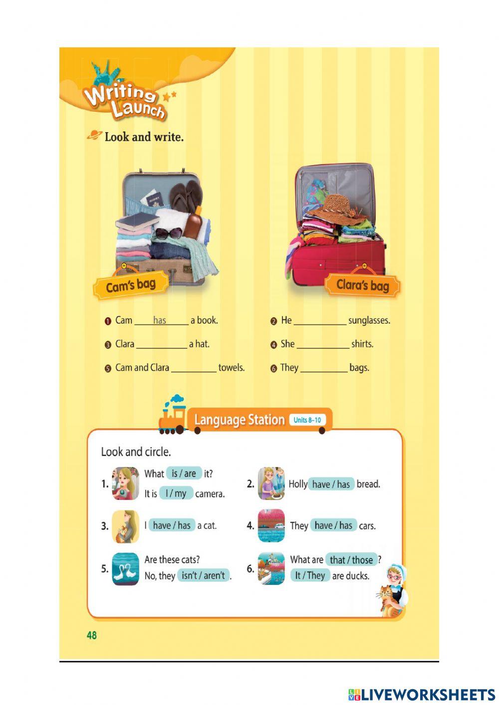 Exercise Grammar interactive worksheet | Live Worksheets