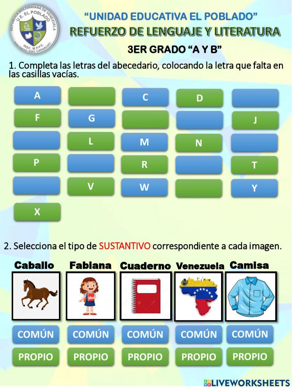 Refuerzo A 3er Grado A y B