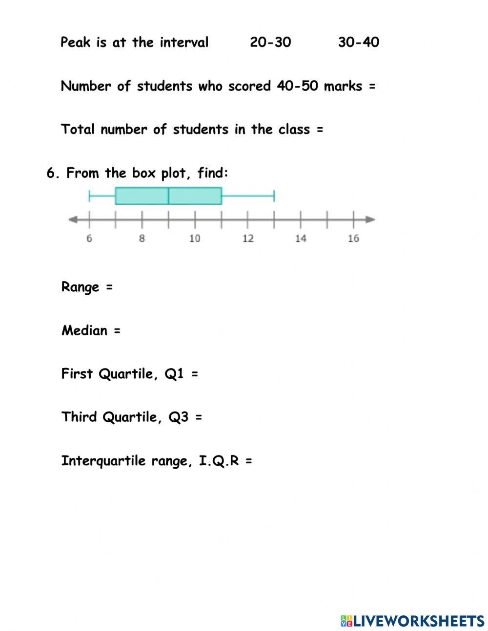 Review - Chapter 12 Statistical Displays