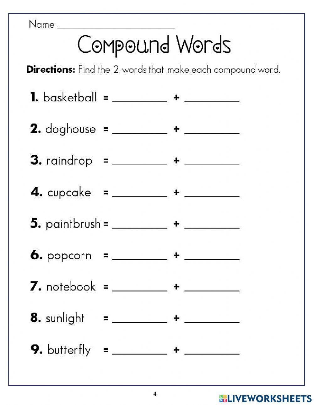 Compound Words CS