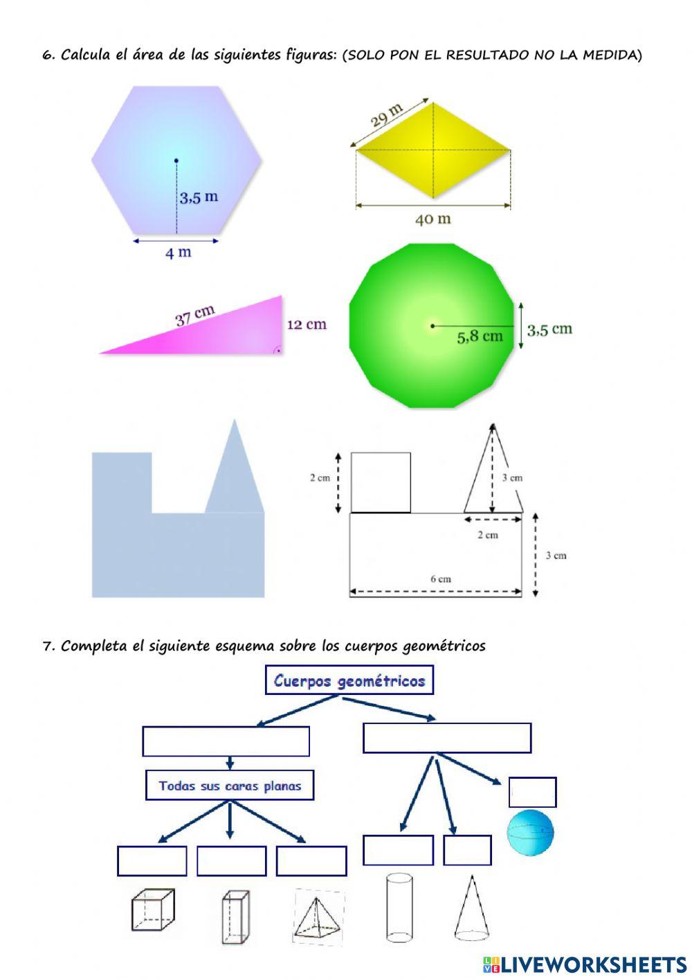Repaso bloque vi matemáticas