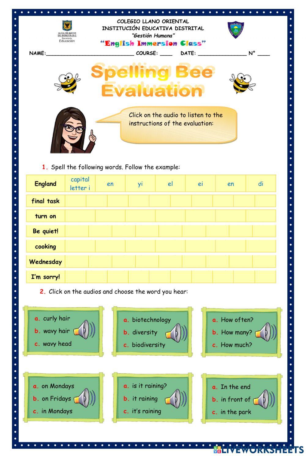 Evaluación