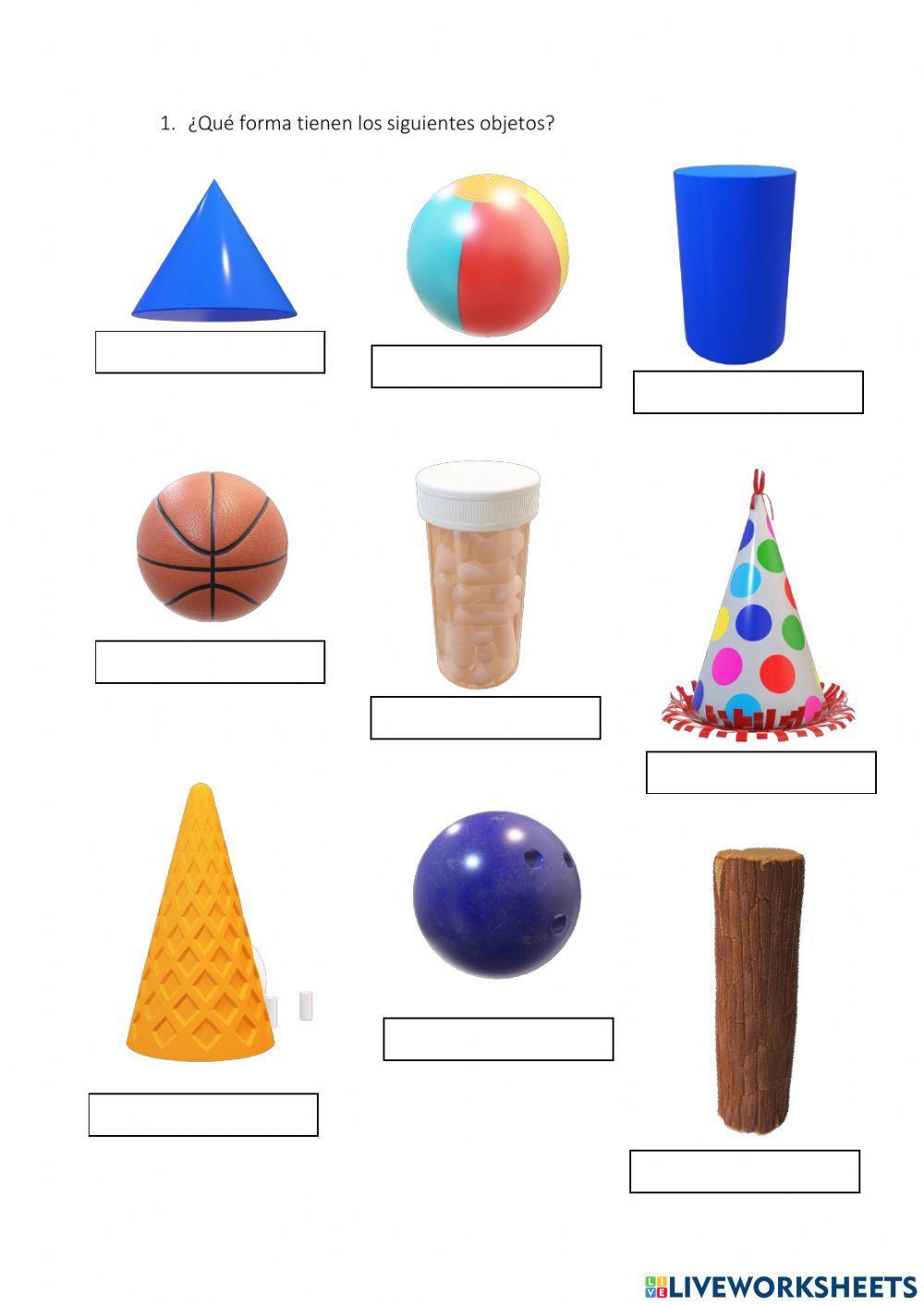 Triángulos, cuadriláteros, círculo, circunferencia y cuerpos redondos